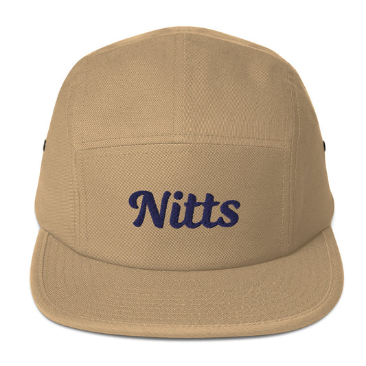 Nitts Classic five panel hat - khaki