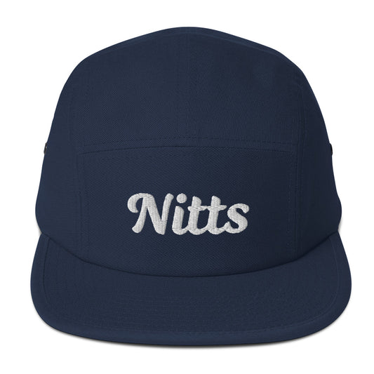 Nitts Classic five panel hat - navy