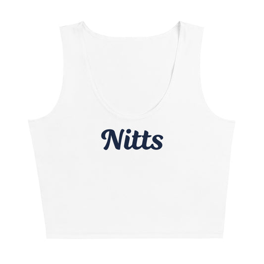 Nitts Classic athletic crop tank