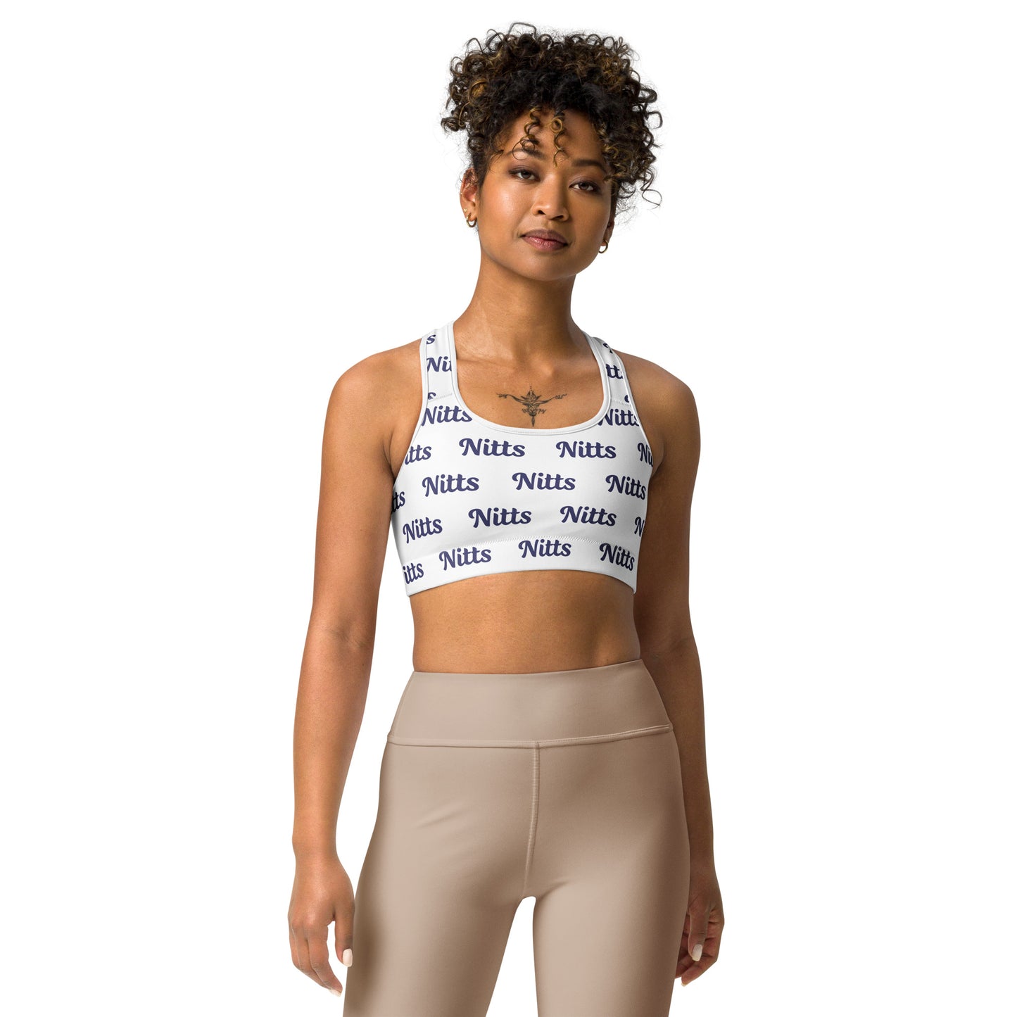 Nitts Classic Pattern sports bra