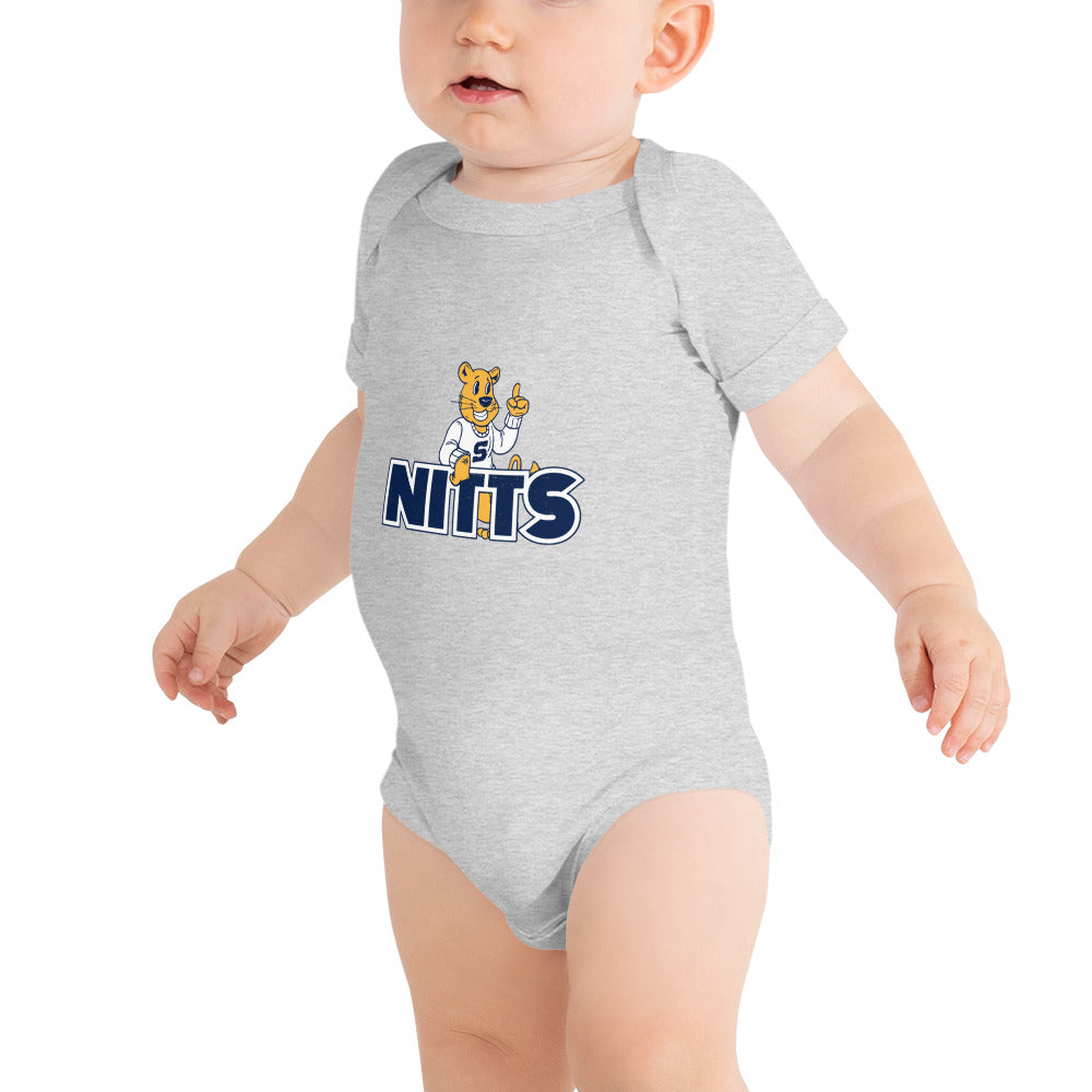 Nitts Mascot short sleeve onesie (Future Nitts)