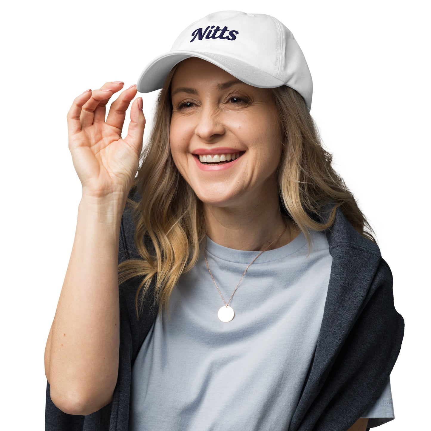 Nitts Classic boomer hat - white