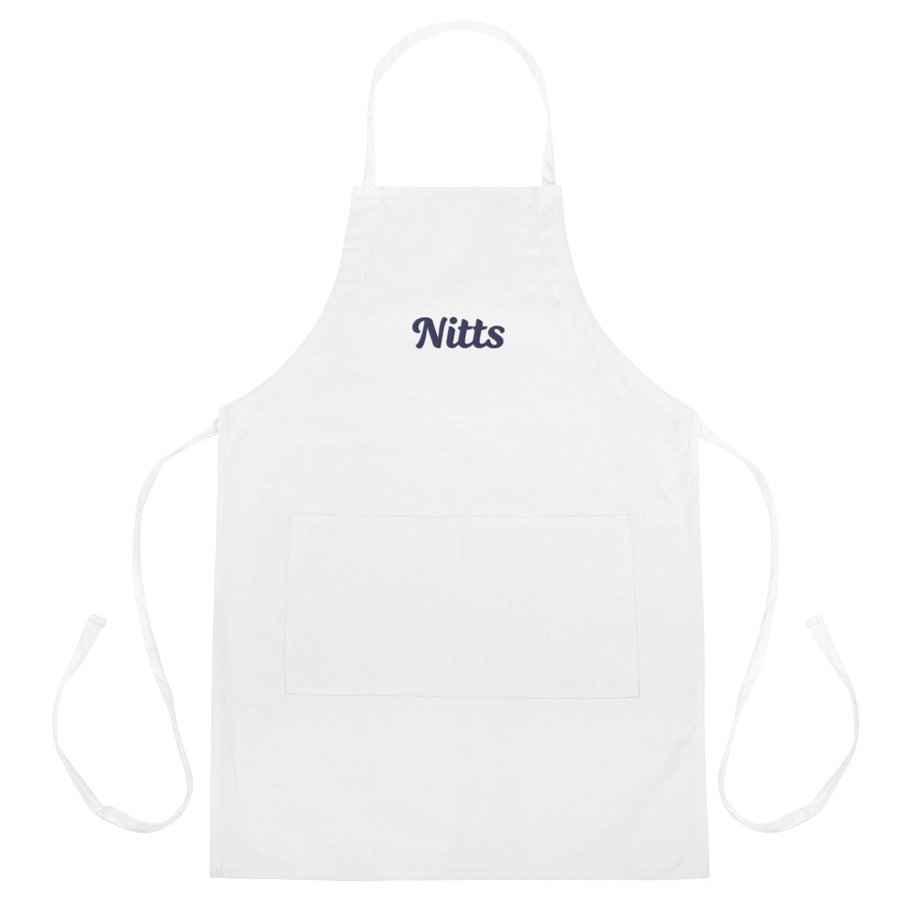 Nitts Classic embroidered apron