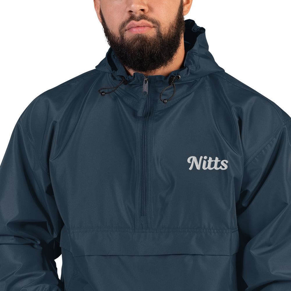 Nitts Classic embroidered champion windbreaker