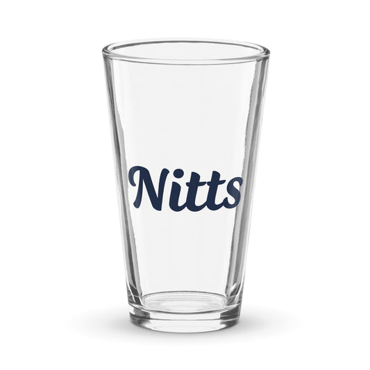 Nitts Classic pint glass